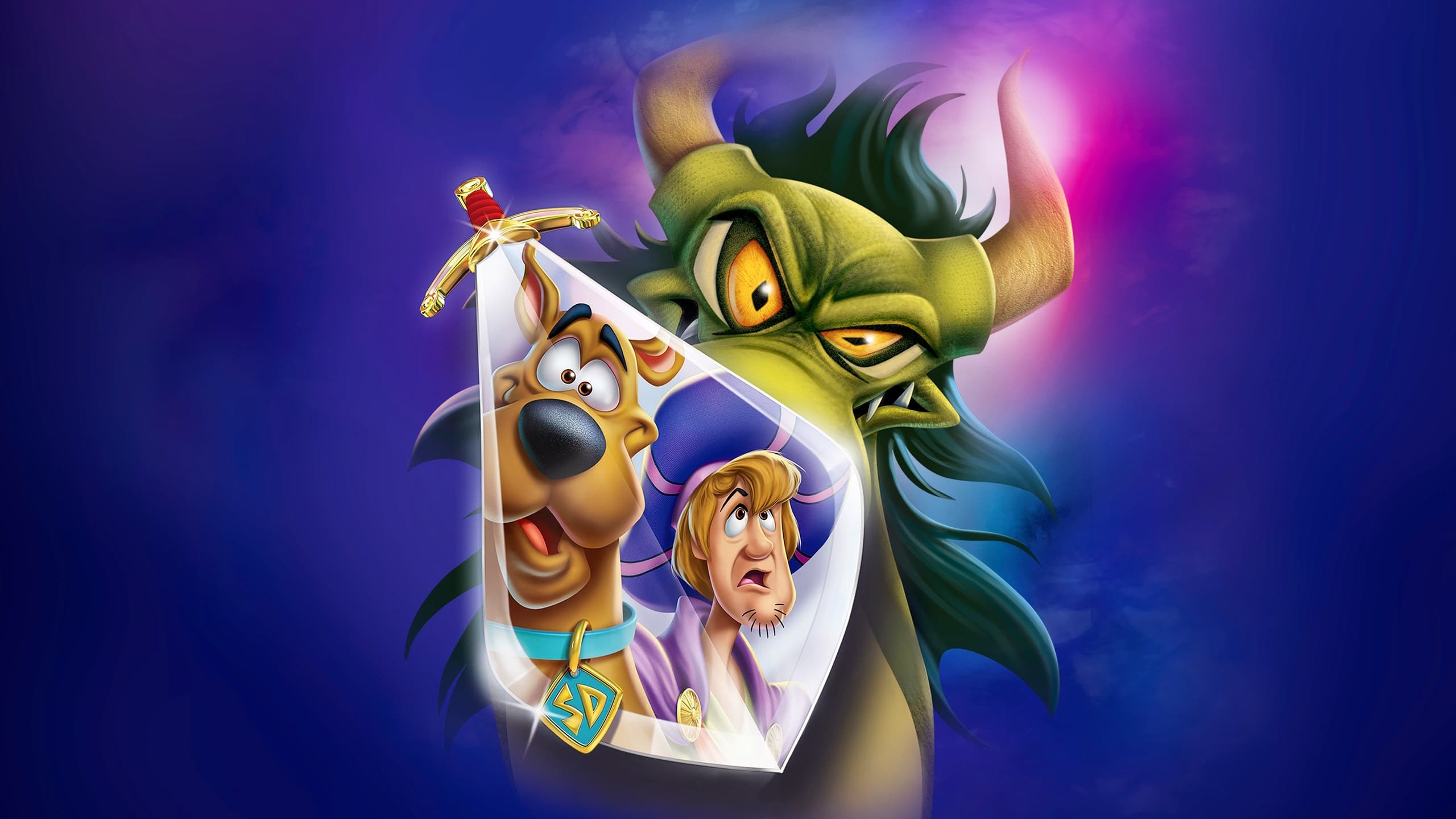 دانلود فیلم اسکوبی دو شمشیر و اسکوب Scooby-Doo! The Sword and the Scoob 2021