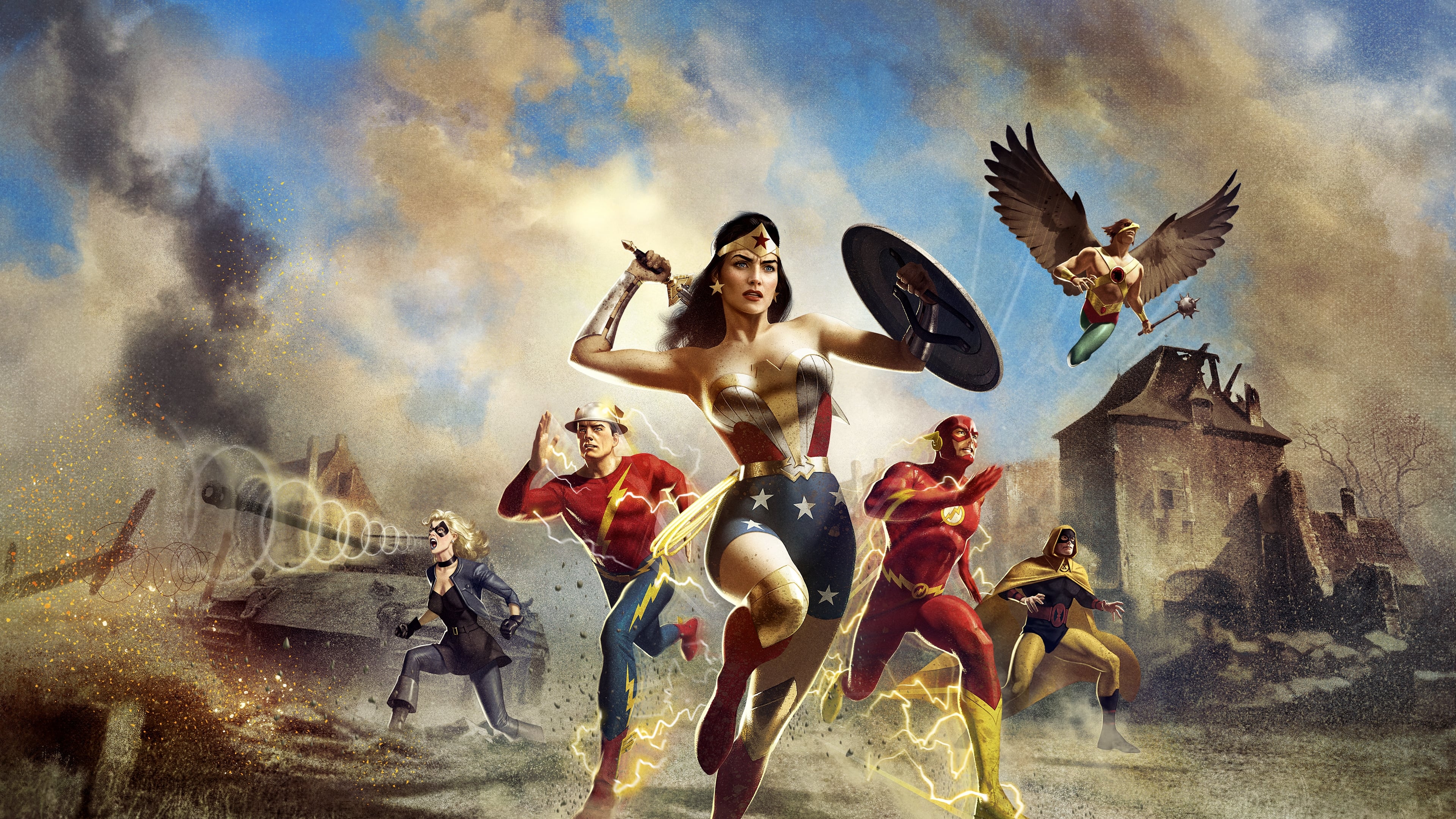 فیلم مجمع عدالت: جنگ جهانی دوم Justice Society: World War II 2021