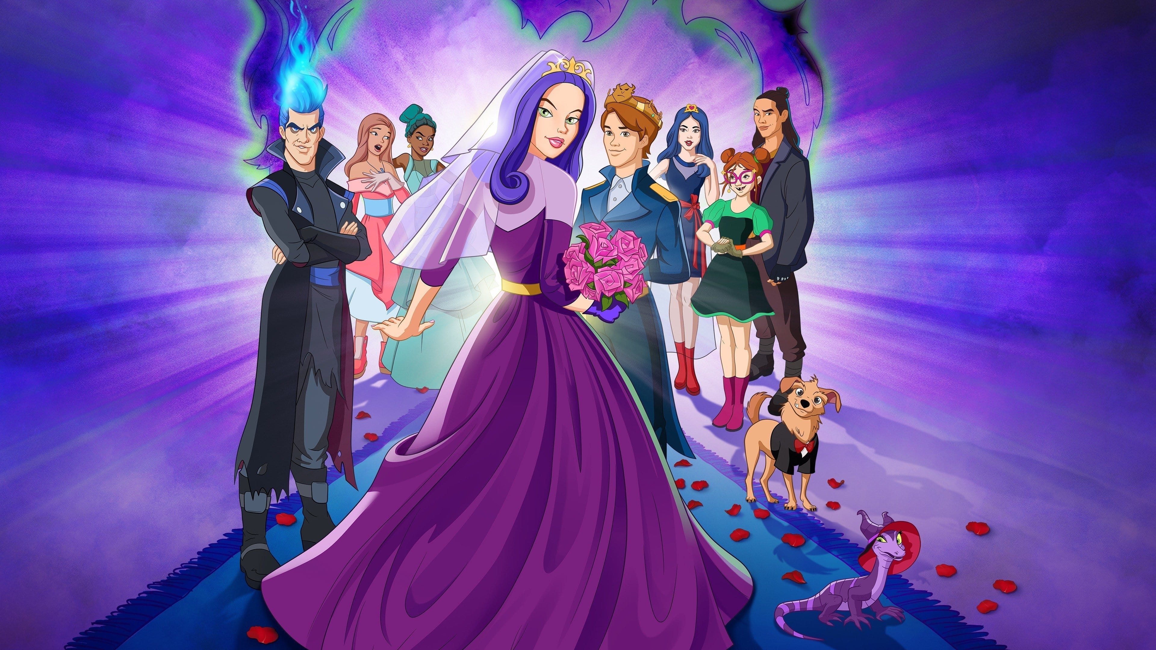 دانلود انیمیشن فرزندان: عروسی سلطنتی Descendants: The Royal Wedding 2021